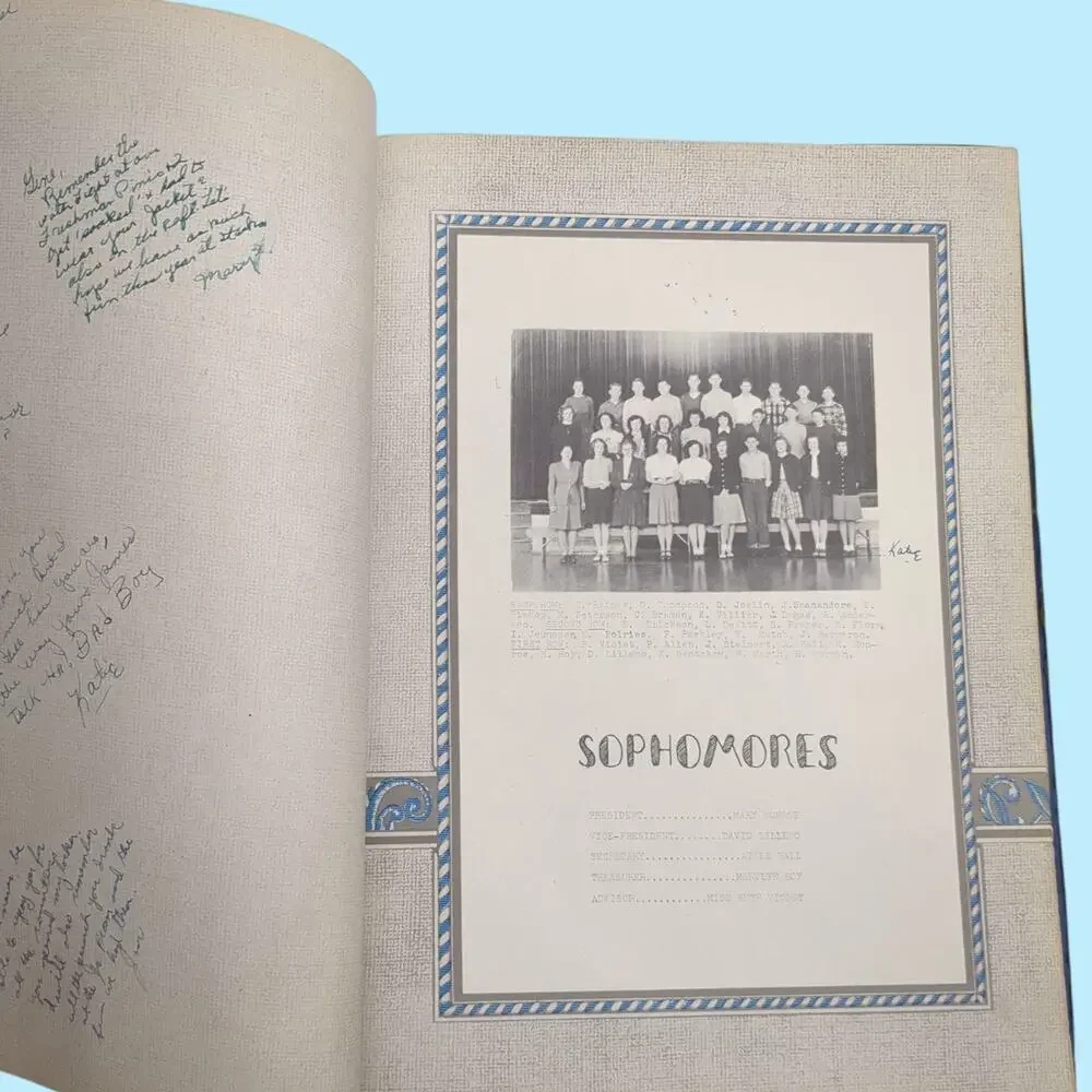 Cass Lake High School 1947 Year Book Yearbook Panthers Minnesota MN